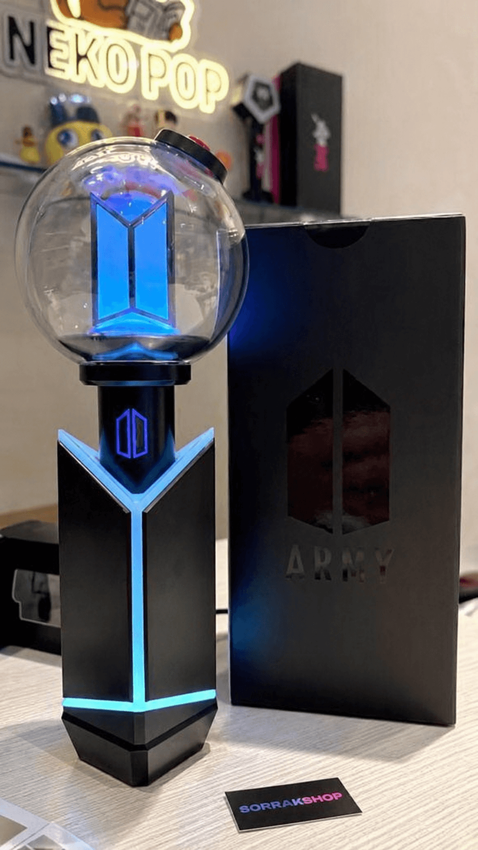 Unboxing lightstick officiel BTS
